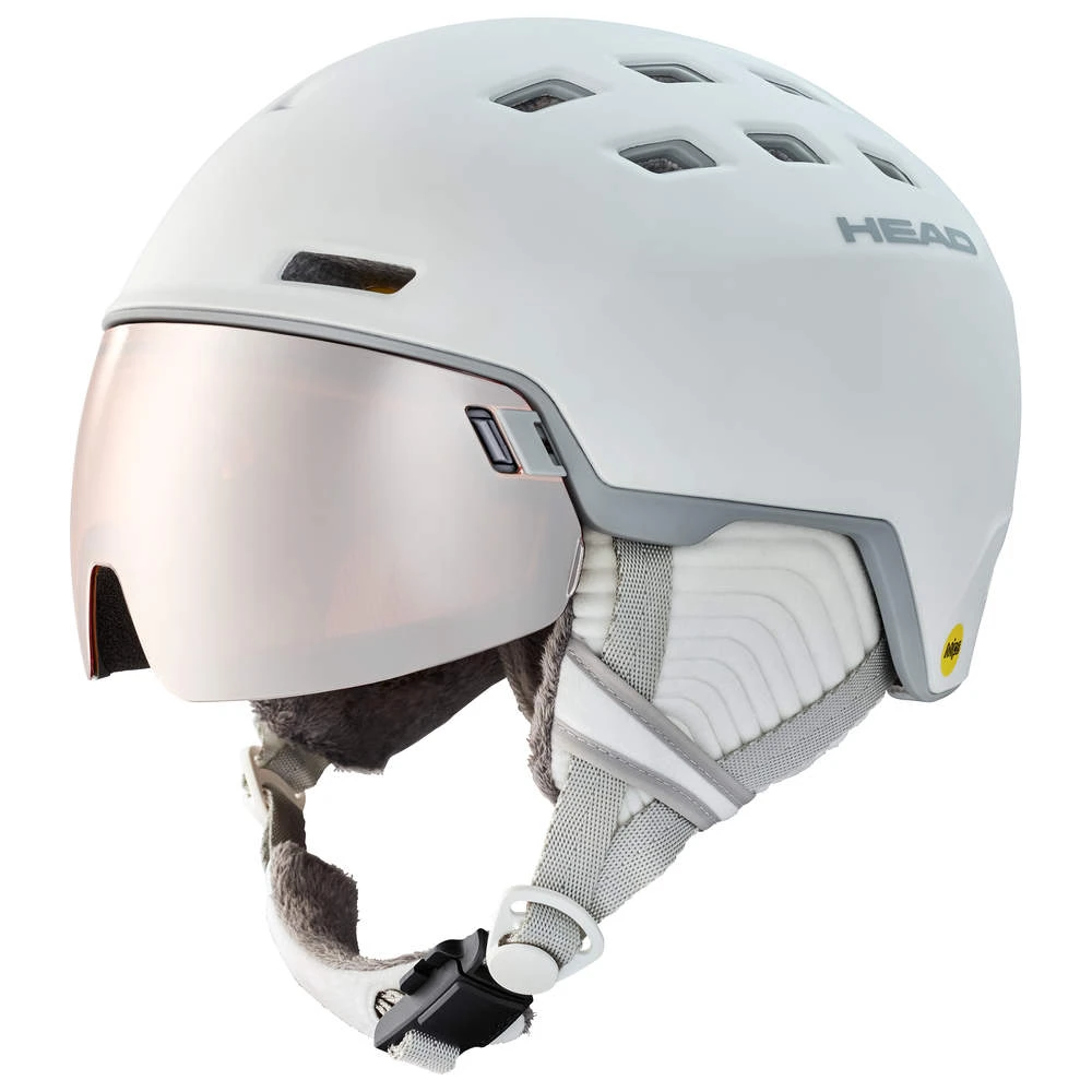 HEAD RACHEL MIPS Visier-Skihelm - White Mat 3 HEAD RACHEL MIPS Visier-Skihelm - White Mat