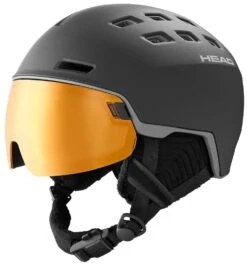 HEAD RADAR POLA Visier-Skihelm - Black Mat
