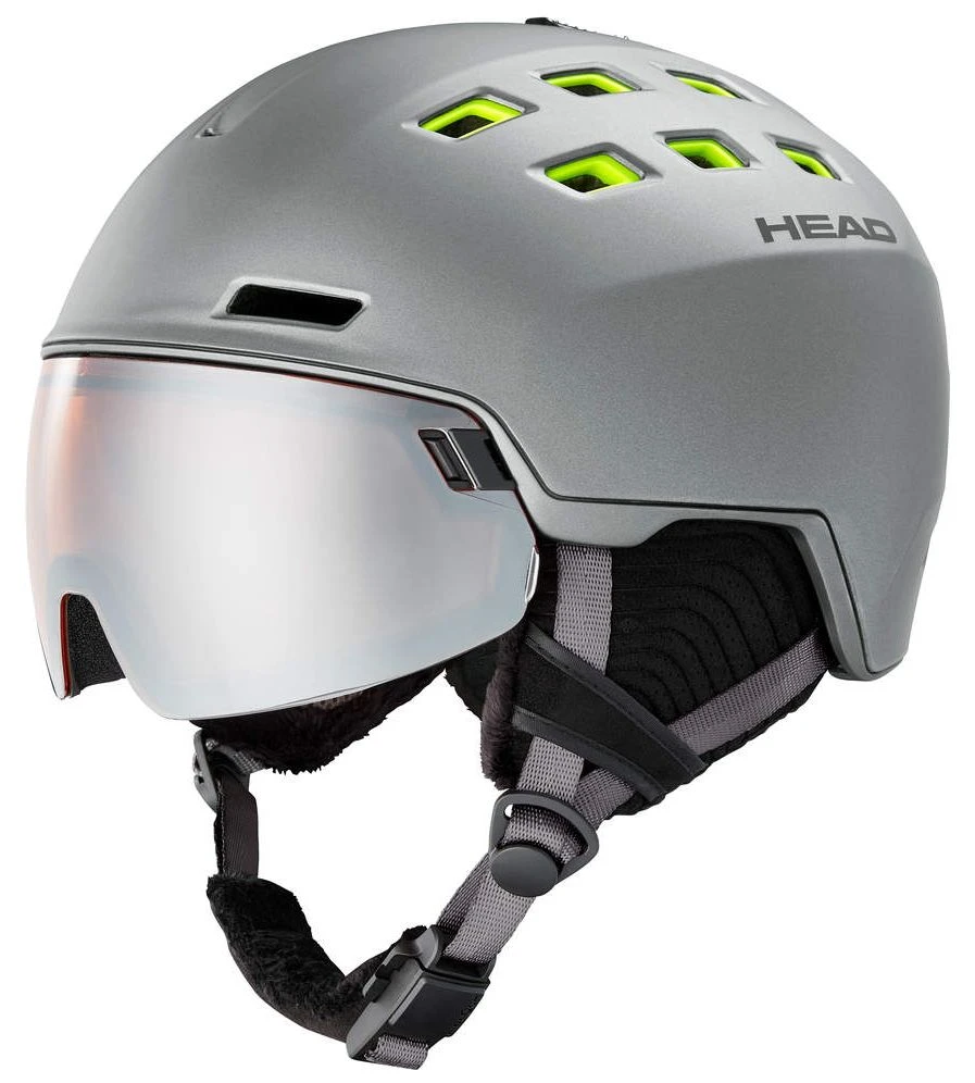 HEAD RADAR Visier-Skihelm - Anthracite Lime 3 HEAD RADAR Visier-Skihelm - Anthracite Lime