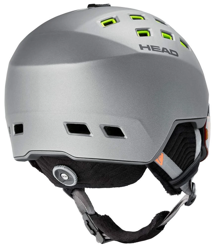 HEAD RADAR Visier-Skihelm - Anthracite Lime 4 HEAD RADAR Visier-Skihelm - Anthracite Lime – Bild 2