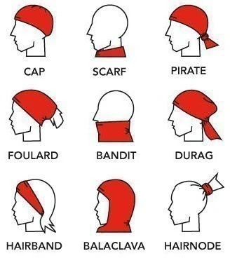 HAD Kids Multifunktionstuch - Janosch Streifen 4 HAD Kids Multifunktionstuch - Janosch Streifen – Bild 2