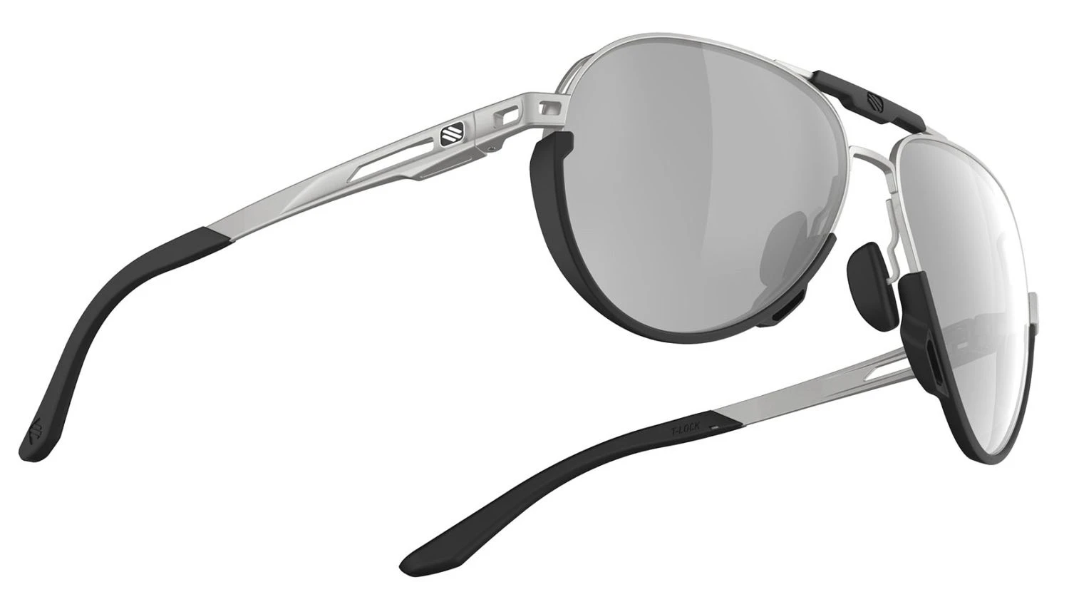 Rudy Project Skytrail Piloten-Sonnenbrille - Aluminium Matte / Laser Black 5 Rudy Project Skytrail Piloten-Sonnenbrille - Aluminium Matte / Laser Black – Bild 3