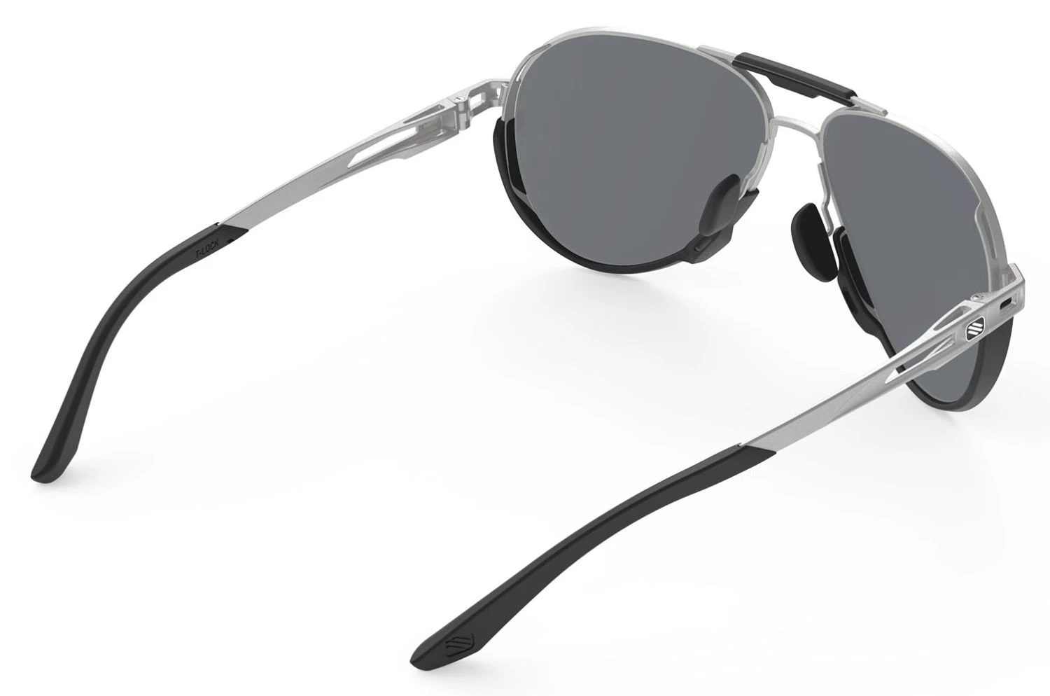 Rudy Project Skytrail Piloten-Sonnenbrille - Aluminium Matte / Laser Black 7 Rudy Project Skytrail Piloten-Sonnenbrille - Aluminium Matte / Laser Black – Bild 5