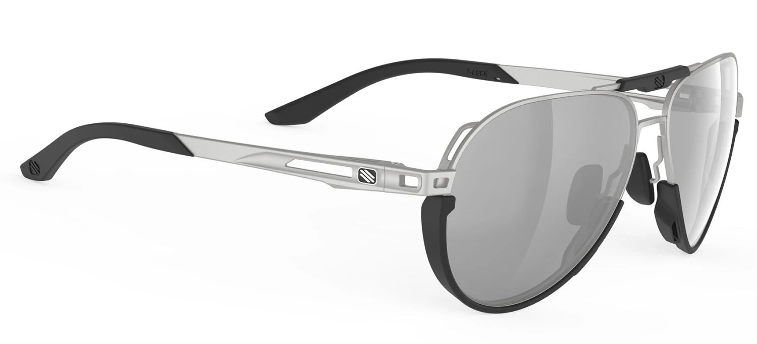 Rudy Project Skytrail Piloten-Sonnenbrille - Aluminium Matte / Laser Black 3 Rudy Project Skytrail Piloten-Sonnenbrille - Aluminium Matte / Laser Black
