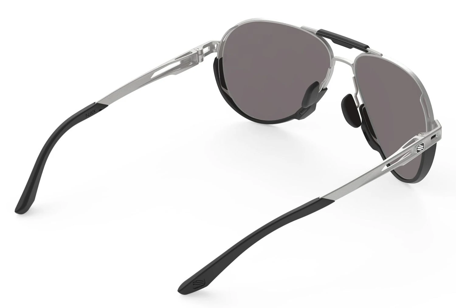 Rudy Project Skytrail Piloten-Sonnenbrille - Aluminium Matte / Multilaser Orange 7 Rudy Project Skytrail Piloten-Sonnenbrille - Aluminium Matte / Multilaser Orange – Bild 5