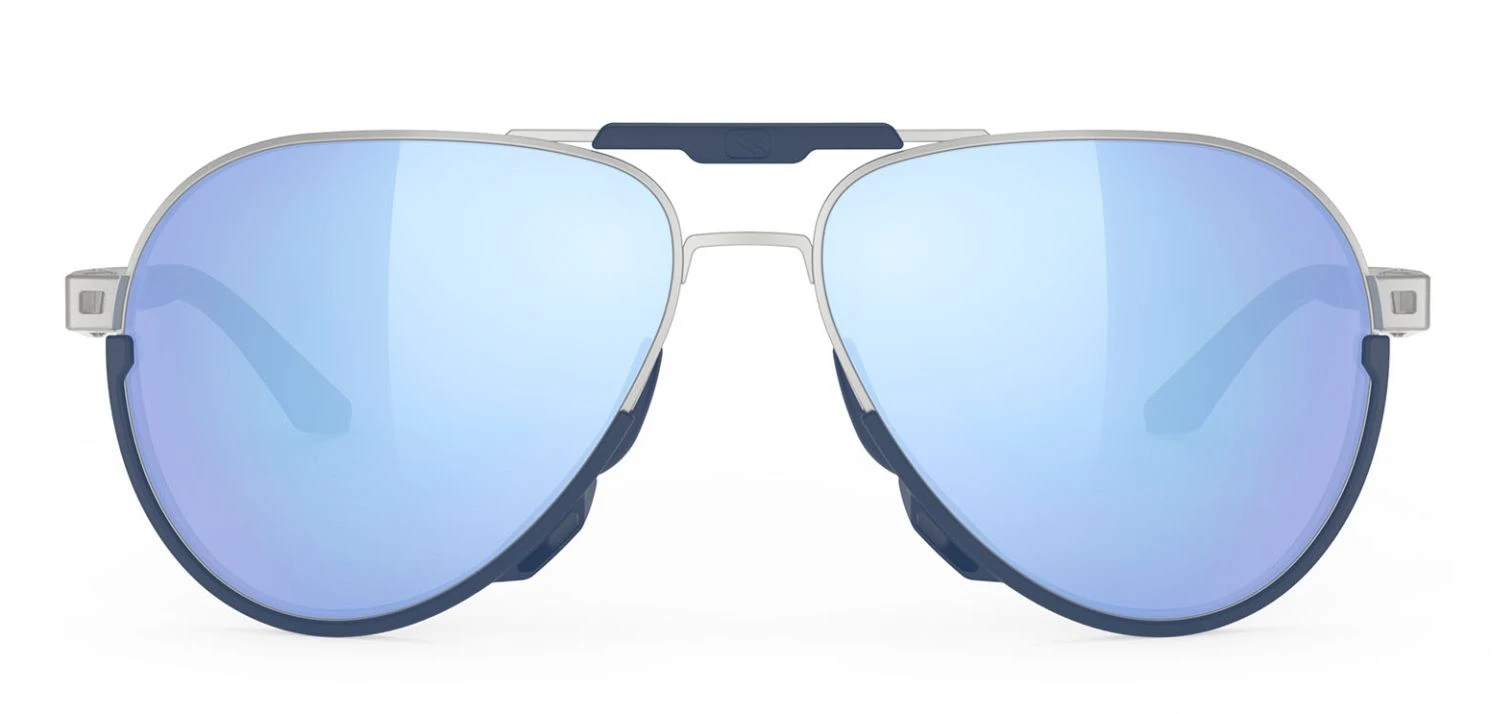 Rudy Project Skytrail Piloten-Sonnenbrille - Aluminium Matte / Multilaser Ice 4 Rudy Project Skytrail Piloten-Sonnenbrille - Aluminium Matte / Multilaser Ice – Bild 2