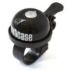 Nutcase Bell Fahrradklingel Small "Blackitty Black" -Sportausrüstung NBTH 0000 Blackity Black