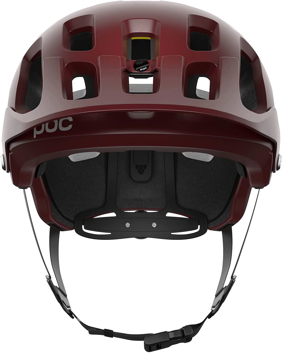 POC Tectal Race MIPS Mountainbike-Helm - Garnet Red/Hydrogen White Matt 4 POC Tectal Race MIPS Mountainbike-Helm - Garnet Red/Hydrogen White Matt – Bild 2