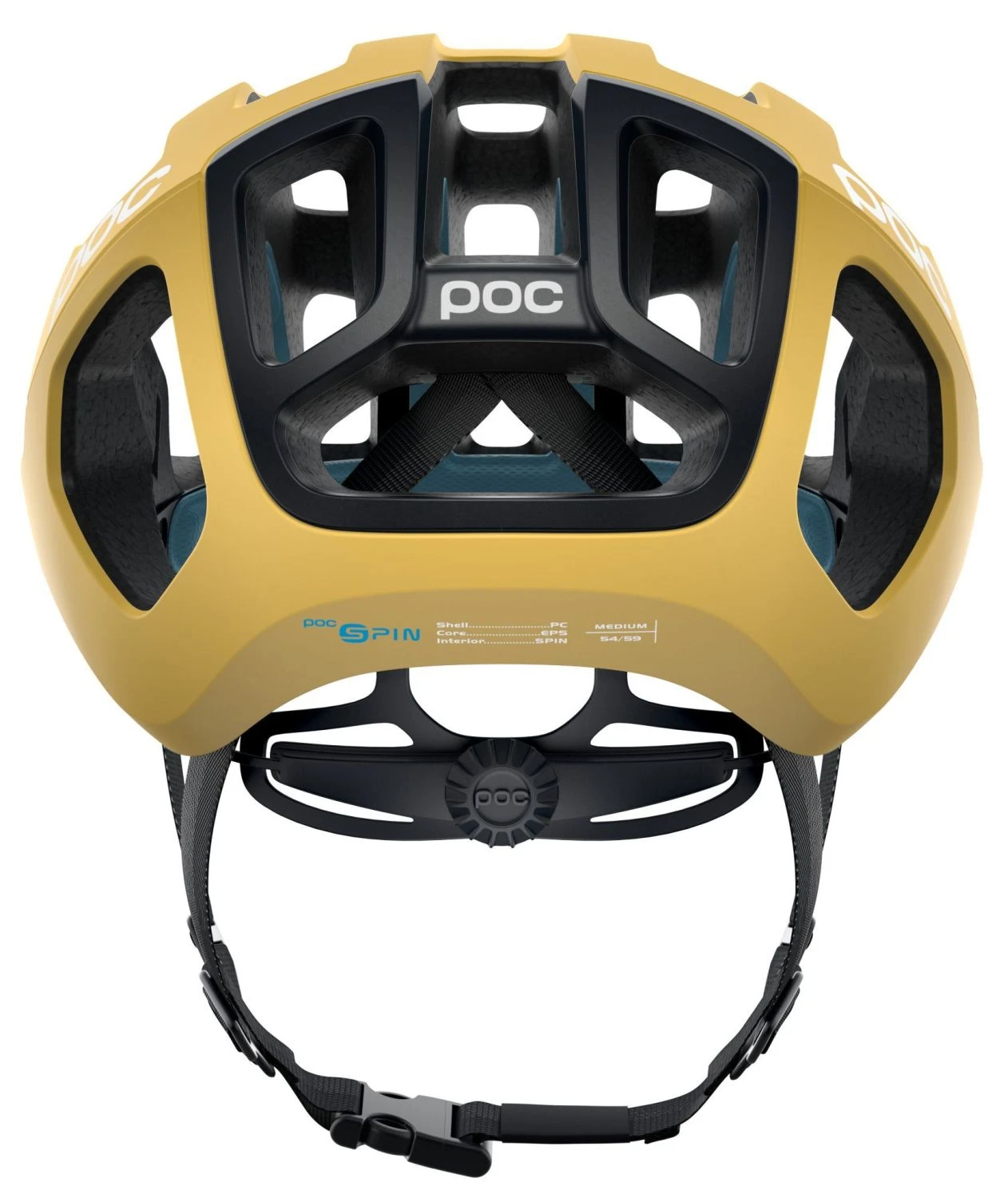 POC Ventral Air Spin Rennradhelm - Sulfur Yellow Matt 6 POC Ventral Air Spin Rennradhelm - Sulfur Yellow Matt – Bild 4