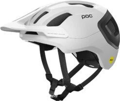 POC Axion Race MIPS MTB-Fahrradhelm-Helm - Hydrogen White/Uranium Black Matt