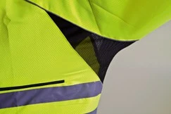 B-Lite Jacke "Alfa" Sicherheitsjacke / Fahrradjacke - Signalgelb 5 B-Lite Jacke "Alfa" Sicherheitsjacke / Fahrradjacke - Signalgelb – Bild 3