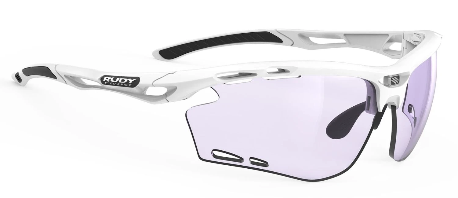 Rudy Project Propulse Sportbrille - White Gloss/ImpactX 2 Laser Purple 3 Rudy Project Propulse Sportbrille - White Gloss/ImpactX 2 Laser Purple