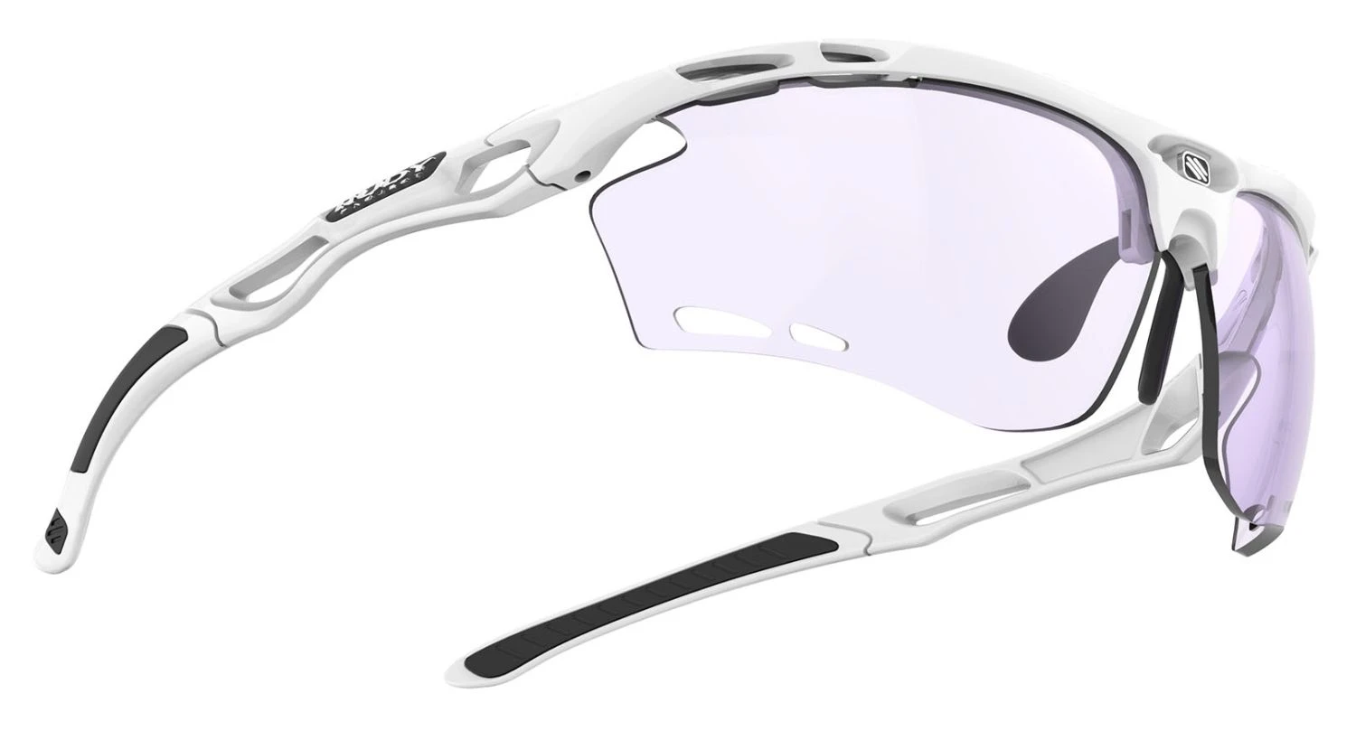 Rudy Project Propulse Sportbrille - White Gloss/ImpactX 2 Laser Purple 5 Rudy Project Propulse Sportbrille - White Gloss/ImpactX 2 Laser Purple – Bild 3