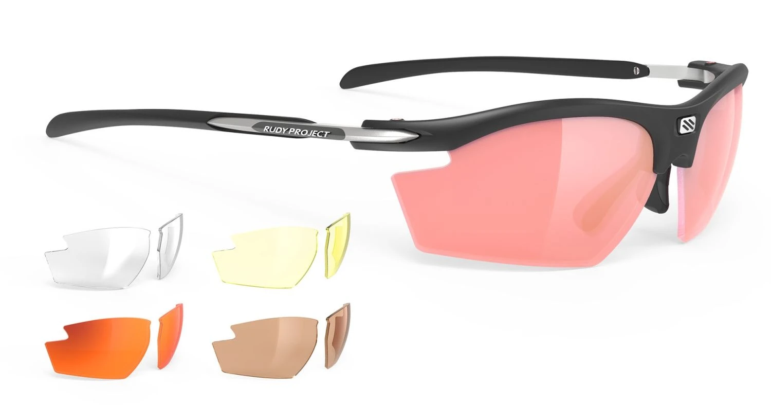 Rudy Project Rydon Hunting/Shooting Sportbrille - Matte Black - Multilaser Red 3 Rudy Project Rydon Hunting/Shooting Sportbrille - Matte Black - Multilaser Red