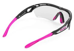 Rudy Project Tralyx Slim Sportbrille - Black Gloss-pink ImpactX 2Black Photochromic -Sportausrüstung Rudy Project Traly Slim black pink SP467342 0009 4