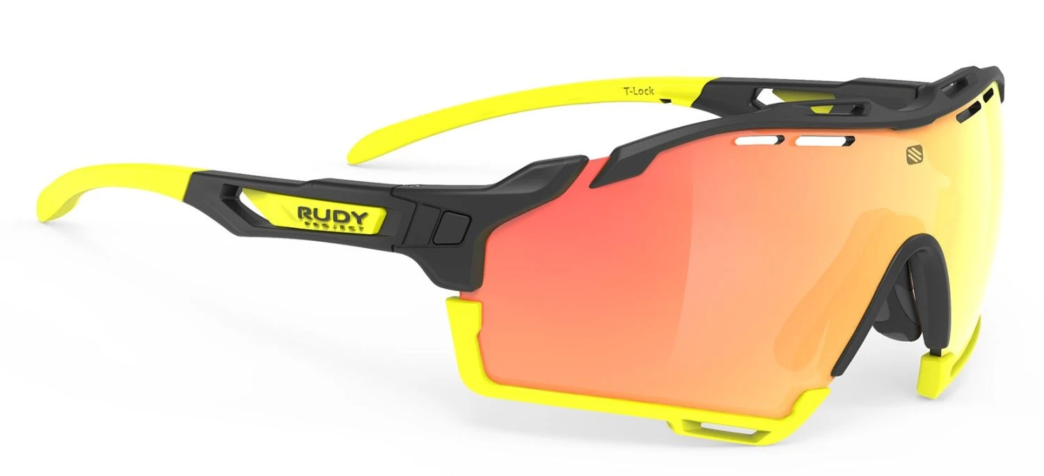 Rudy Project Cutline Sportbrille - Black Matt/Multilaser Orange 3 Rudy Project Cutline Sportbrille - Black Matt/Multilaser Orange
