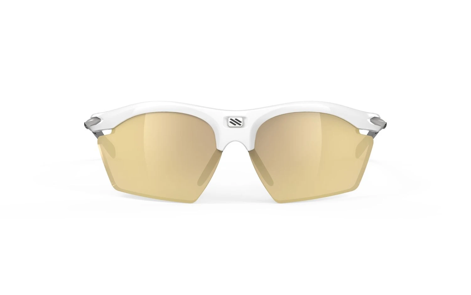 Rudy Project Rydon Slim Sportbrille - White Gloss - Multilaser Gold 4 Rudy Project Rydon Slim Sportbrille - White Gloss - Multilaser Gold – Bild 2