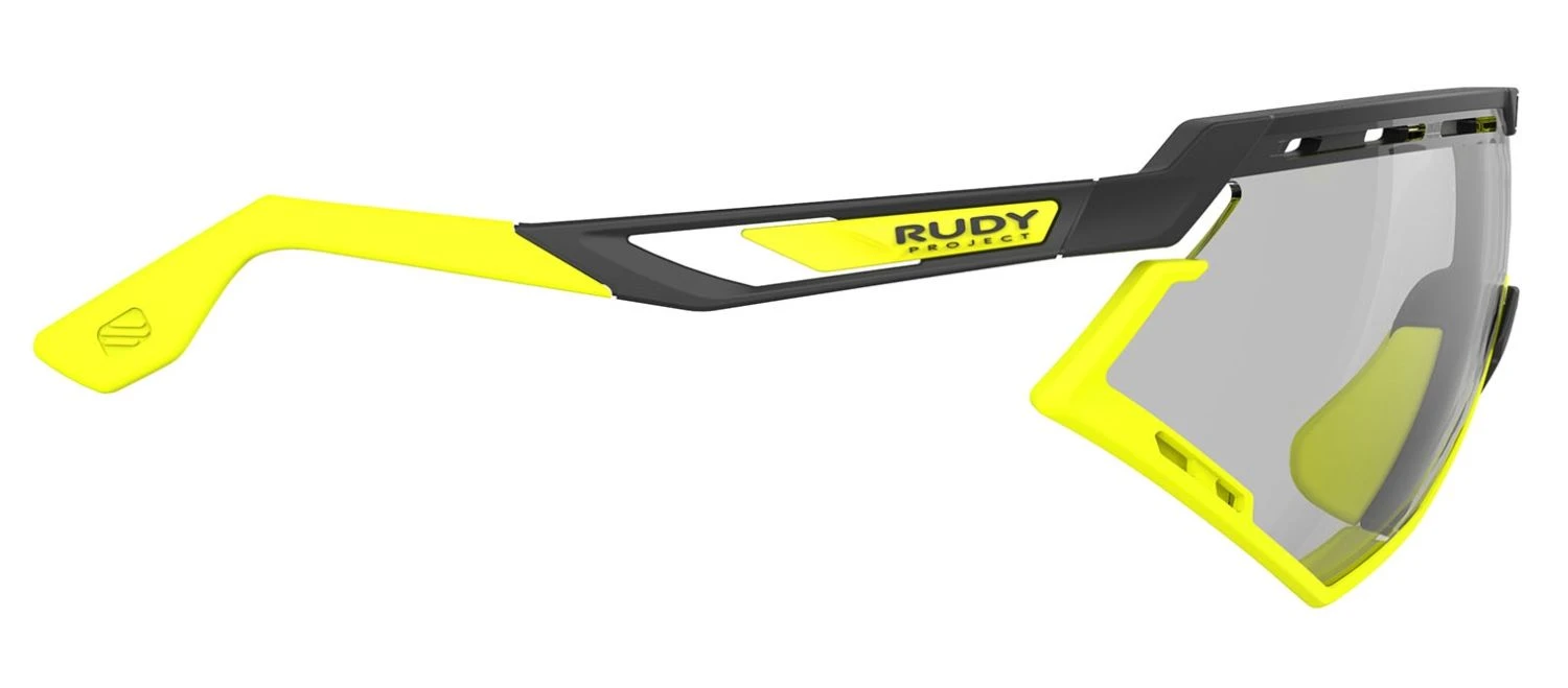 Rudy Project Defender Sportbrille -black Mat-Yellow Fluo/ImpactX Photochromic 6 Rudy Project Defender Sportbrille -black Mat-Yellow Fluo/ImpactX Photochromic – Bild 4