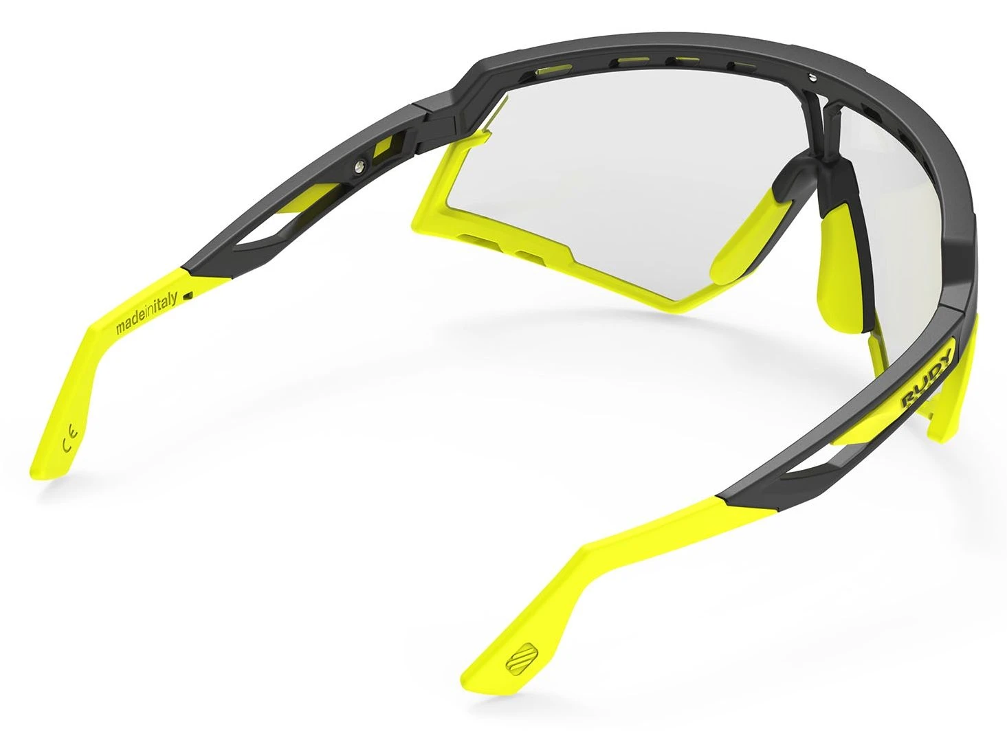 Rudy Project Defender Sportbrille -black Mat-Yellow Fluo/ImpactX Photochromic 7 Rudy Project Defender Sportbrille -black Mat-Yellow Fluo/ImpactX Photochromic – Bild 5