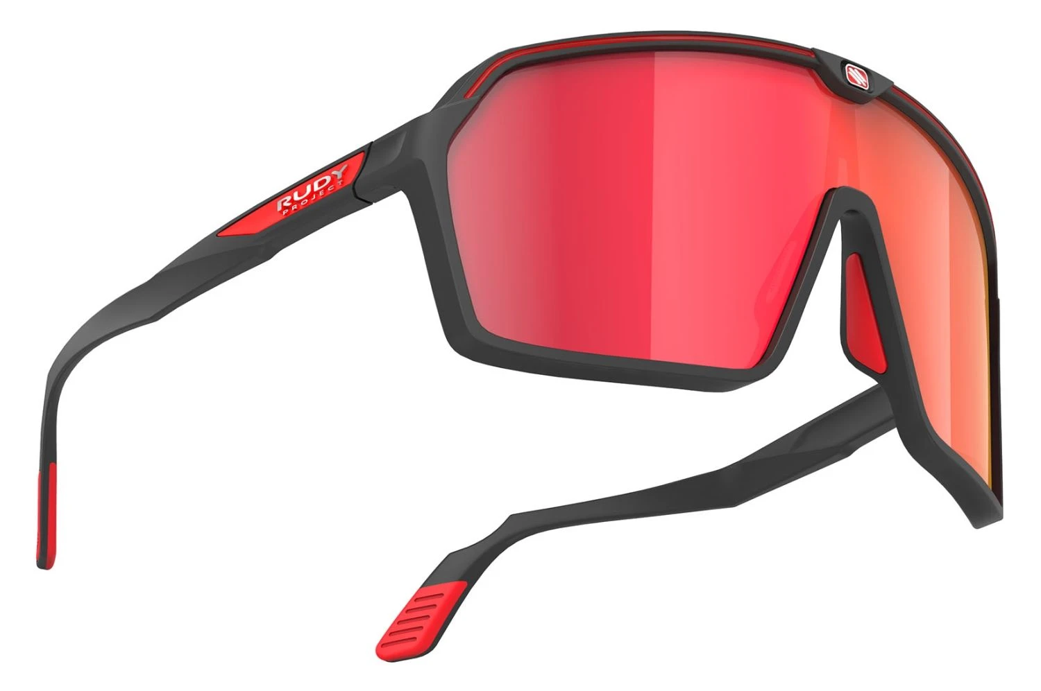 Rudy Project Spinshield Sportbrille - Black Matte / Multilaser Red 5 Rudy Project Spinshield Sportbrille - Black Matte / Multilaser Red – Bild 3