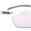Rudy Project Magnus Sportbrille - White Gloss - ImpactX 2 Laser Purple 2 Rudy Project Magnus Sportbrille - White Gloss - ImpactX 2 Laser Purple -Sportausrüstung SP757569 0000 Rudy Project Magnus Sportbrille grosse breite gesichter white gloss photo chrom to laser purple 1