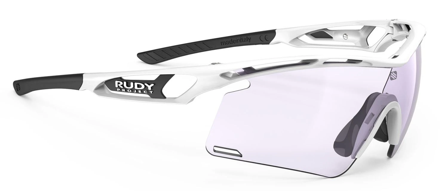 Rudy Project Tralyx+ Sportbrille - White Gloss/ImpactX Photochromic 3 Rudy Project Tralyx+ Sportbrille - White Gloss/ImpactX Photochromic