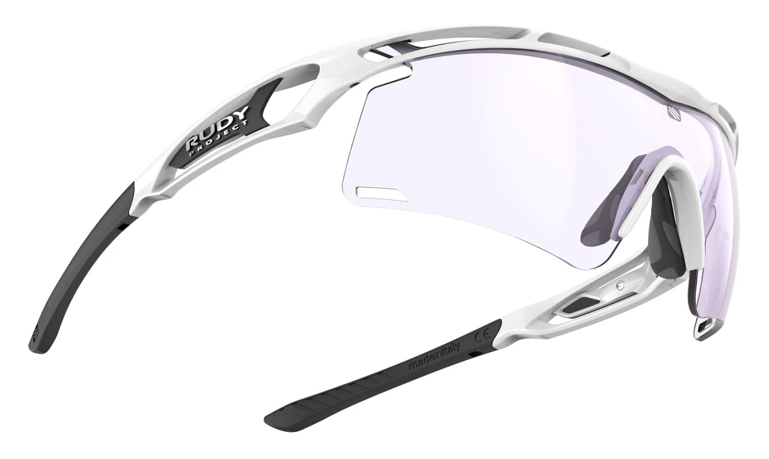 Rudy Project Tralyx+ Sportbrille - White Gloss/ImpactX Photochromic 5 Rudy Project Tralyx+ Sportbrille - White Gloss/ImpactX Photochromic – Bild 3