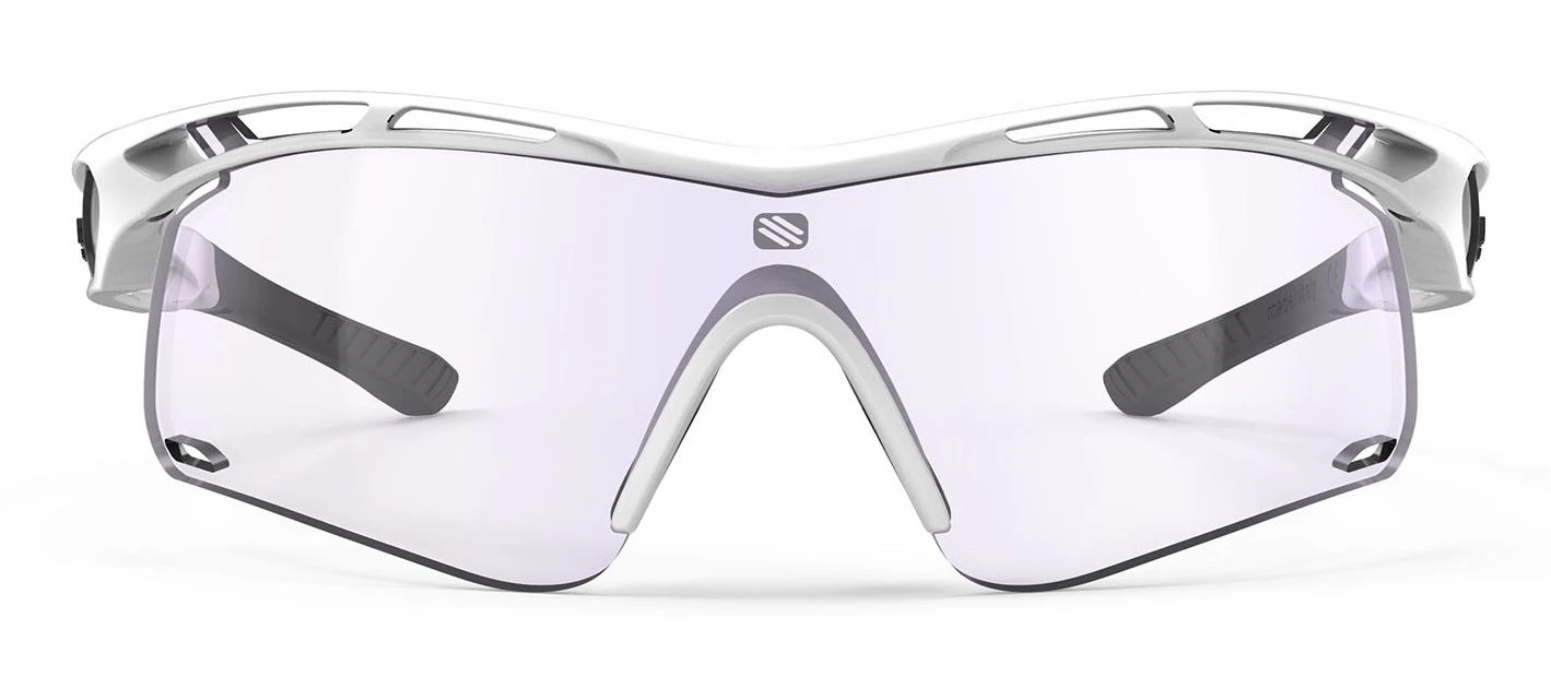 Rudy Project Tralyx+ Slim Sportbrille - White Gloss/ImpactX Photochromic 4 Rudy Project Tralyx+ Slim Sportbrille - White Gloss/ImpactX Photochromic – Bild 2