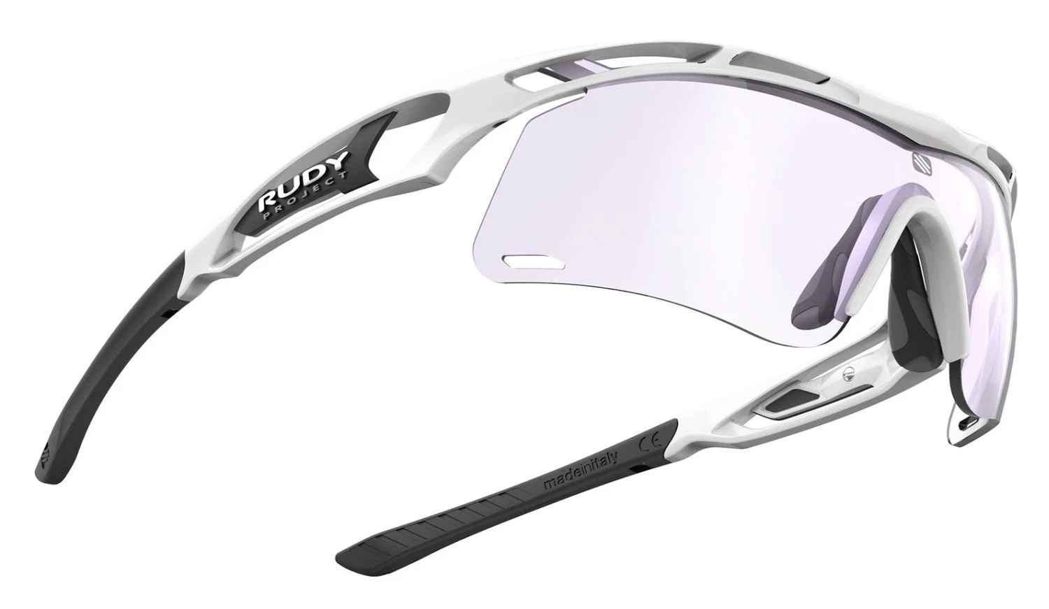 Rudy Project Tralyx+ Slim Sportbrille - White Gloss/ImpactX Photochromic 5 Rudy Project Tralyx+ Slim Sportbrille - White Gloss/ImpactX Photochromic – Bild 3