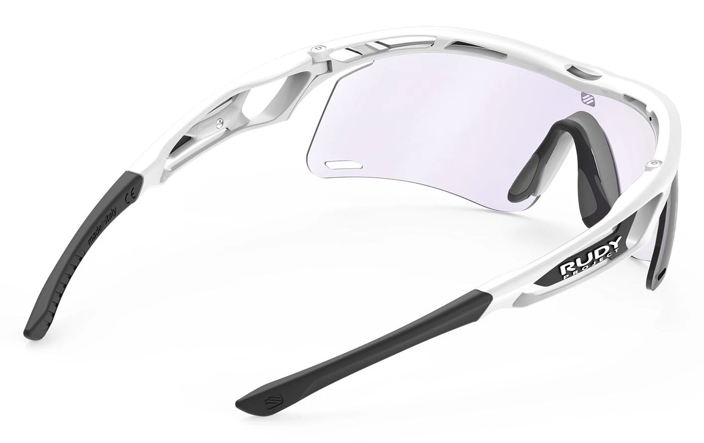 Rudy Project Tralyx+ Slim Sportbrille - White Gloss/ImpactX Photochromic 7 Rudy Project Tralyx+ Slim Sportbrille - White Gloss/ImpactX Photochromic – Bild 5
