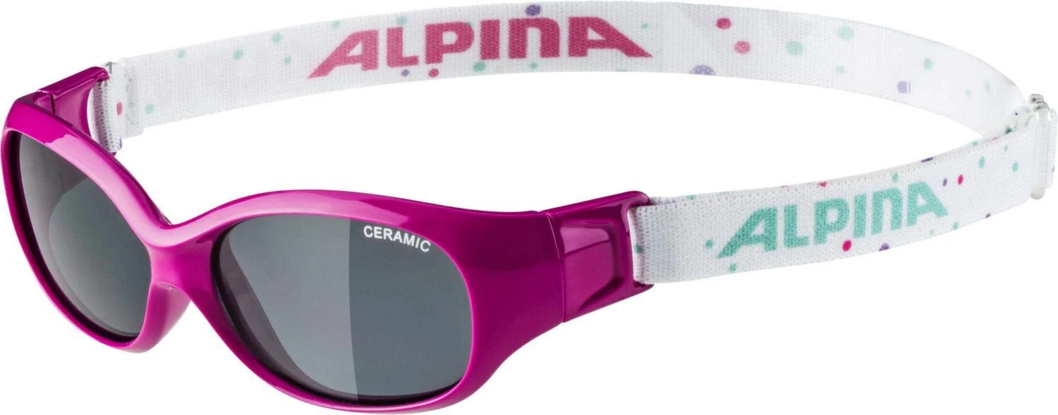 Alpina Sports Flexxy Kids Kindersonnenbrille - Pink-dots 3 Alpina Sports Flexxy Kids Kindersonnenbrille - Pink-dots