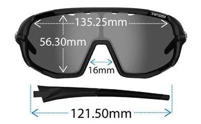 TIFOSI Sledge Sportbrille-crystal Red 7 TIFOSI Sledge Sportbrille-crystal Red – Bild 5