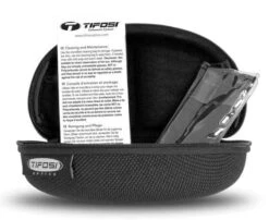 TIFOSI Crit Sportbrille-mat Smoke/Blue Polarized -Sportausrüstung Tifosi Zubehoer case