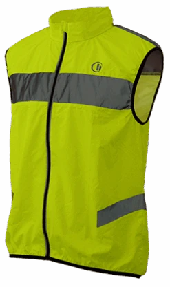 B-Lite Vest "Performance" Sicherheits- Lauf- Und Radweste - Signalgelb