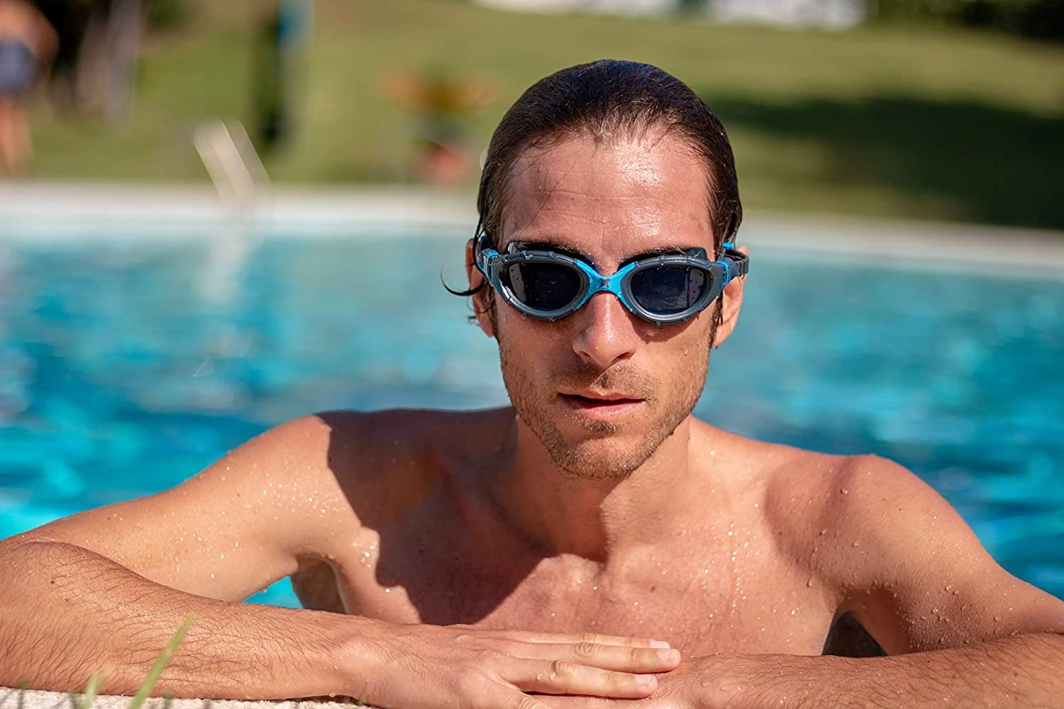 ZOGGS Predator Flex Schwimmbrille - Grey Blue / Tint Smoke 7 ZOGGS Predator Flex Schwimmbrille - Grey Blue / Tint Smoke – Bild 5