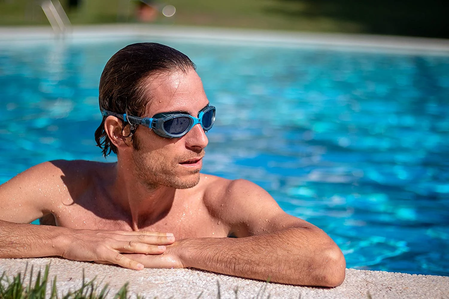 ZOGGS Predator Flex Schwimmbrille - Grey Blue / Tint Smoke 8 ZOGGS Predator Flex Schwimmbrille - Grey Blue / Tint Smoke – Bild 6