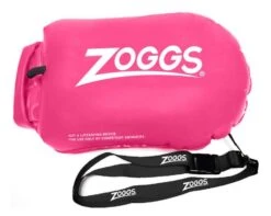 ZOGGS Saferswimmer Buoy - Sicherheits-Schwimmboje Mit Packsack - Pink