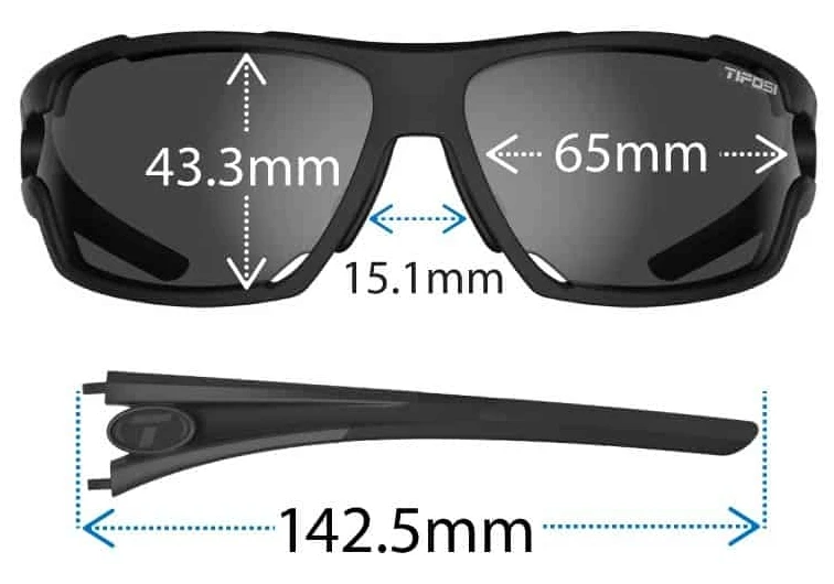 TIFOSI Amok Sportbrille-White Black 6 TIFOSI Amok Sportbrille-White Black – Bild 4