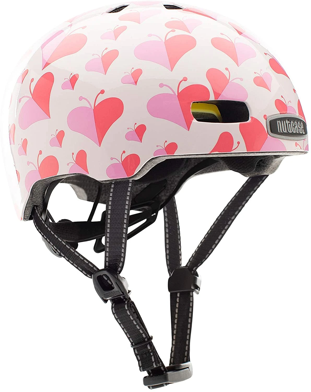 Nutcase Little Nutty Mips Fahrradhelm "Love Bug" Gloss 3 Nutcase Little Nutty Mips Fahrradhelm "Love Bug" Gloss