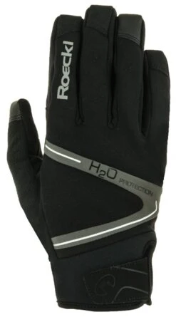 Roeckl Rhone Fahrrad-Winterhandschuh - Black