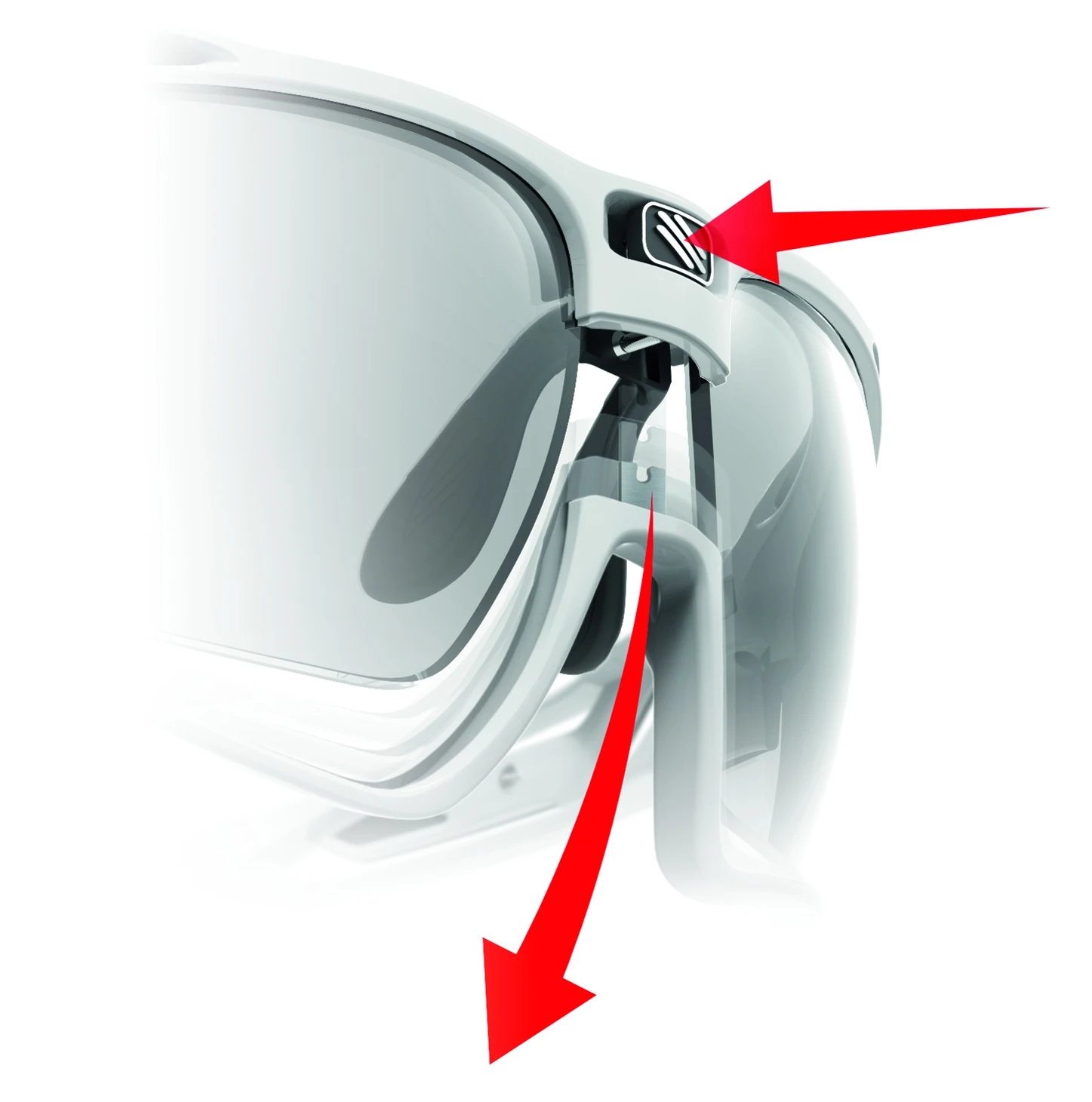 Rudy Project Sintryx Sportbrille - Black Mat/smoke 4 Rudy Project Sintryx Sportbrille - Black Mat/smoke – Bild 2