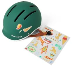 Thousand Junior Fahrradhelm "Going Green" XS 13 Thousand Junior Fahrradhelm "Going Green" XS -Sportausrüstung thousand jr helmet going green studio 6