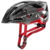 Uvex Active Fahrradhelm - Anthracite Red 2 Uvex Active Fahrradhelm - Anthracite Red -Sportausrüstung uvex active anthracite red shiny S4104310215 0