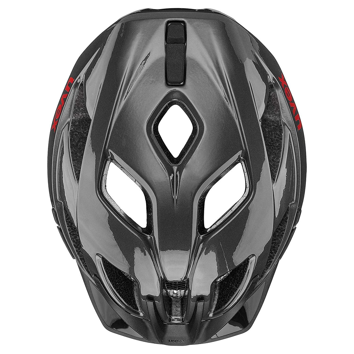 Uvex Active Fahrradhelm - Anthracite Red 7 Uvex Active Fahrradhelm - Anthracite Red – Bild 5