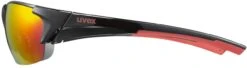 Uvex Blaze III Sportbrille - Black Red -Sportausrüstung uvex blaze 3 Sportbrille black red 4