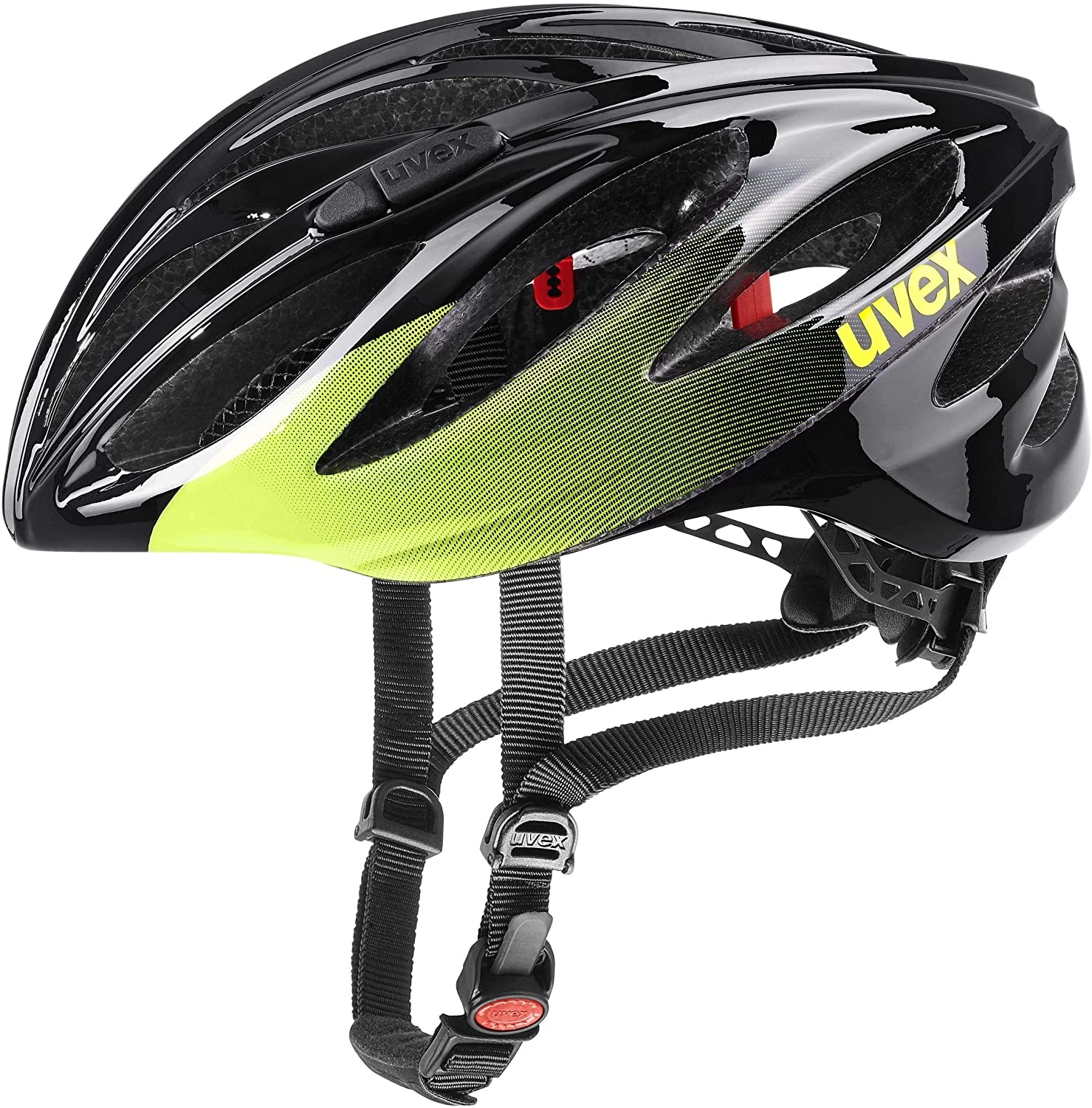Uvex Boss Race Rennradhelm - Black - Lime 3 Uvex Boss Race Rennradhelm - Black - Lime