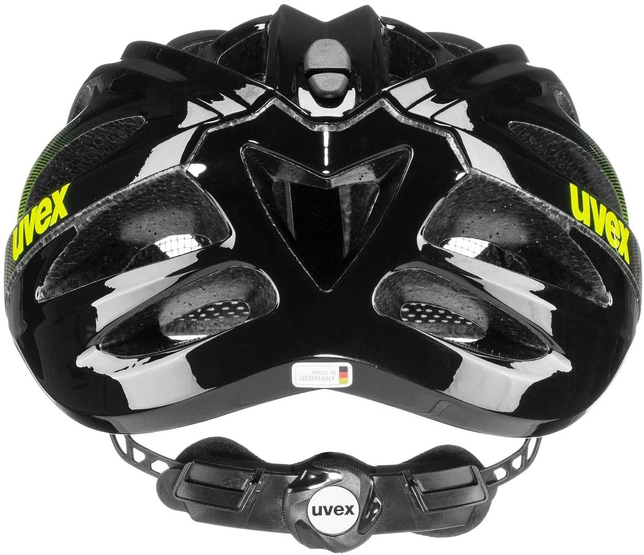 Uvex Boss Race Rennradhelm - Black - Lime 5 Uvex Boss Race Rennradhelm - Black - Lime – Bild 3