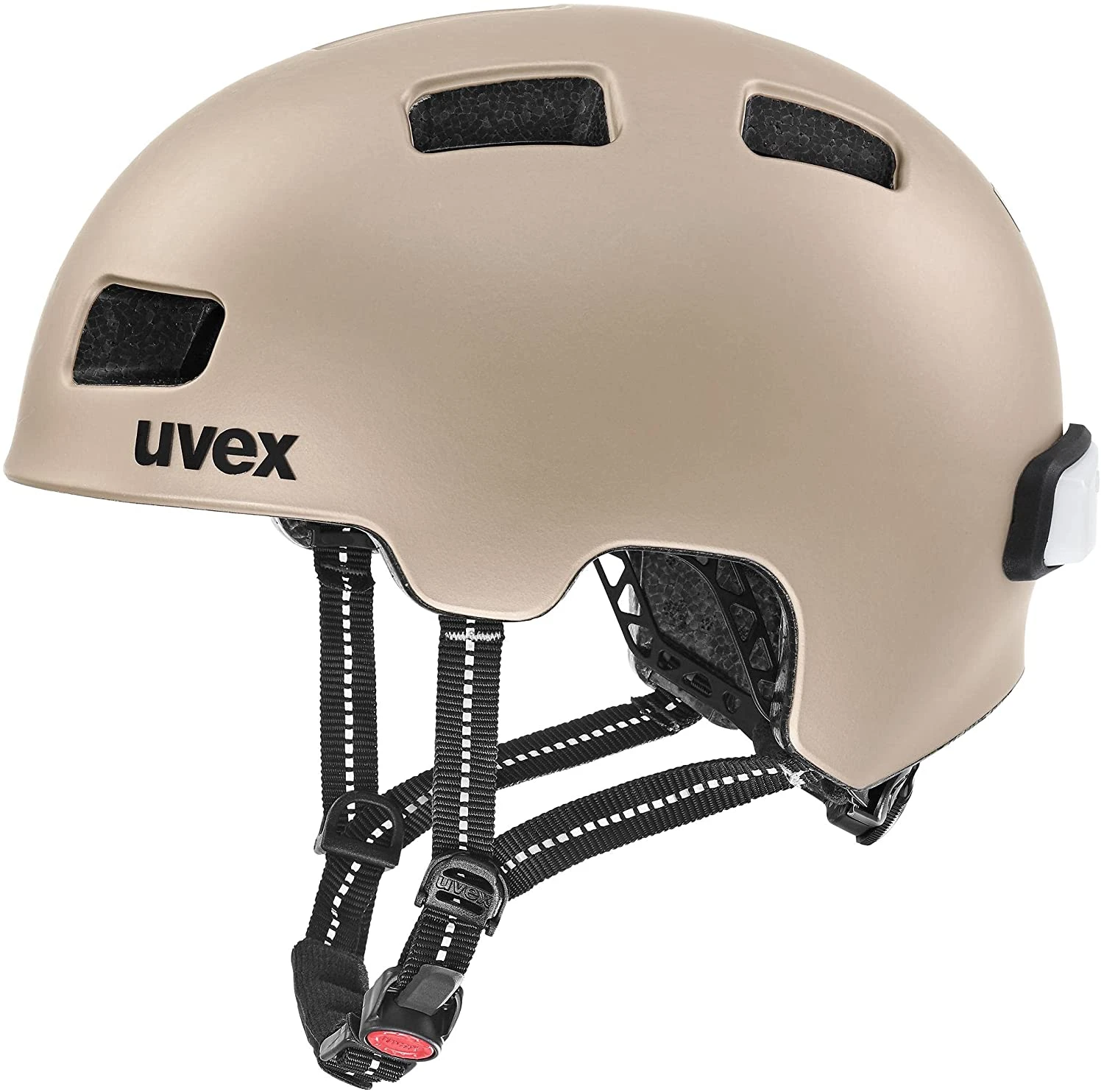 Uvex City 4 Fahrradhelm - Soft Gold Mat 3 Uvex City 4 Fahrradhelm - Soft Gold Mat