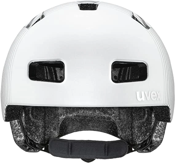Uvex City 4 WE Fahrradhelm - White Grey Mat 4 Uvex City 4 WE Fahrradhelm - White Grey Mat – Bild 2