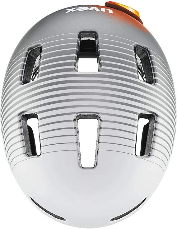 Uvex City 4 WE Fahrradhelm - White Grey Mat 7 Uvex City 4 WE Fahrradhelm - White Grey Mat – Bild 5
